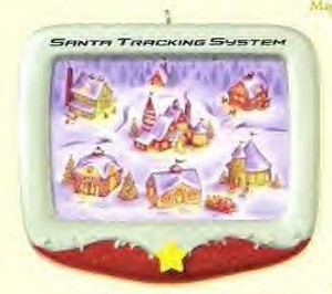2007 Santa Tracking System *Magic Hallmark Keepsake Ornament QHF3097