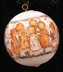 1979 Mary Hamilton Heaven and Nature Sing Ball Hallmark Keepsake Ornament QX2547