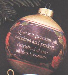 1981 Gift of Love Ball (SDB) Hallmark Keepsake Ornament QX7055