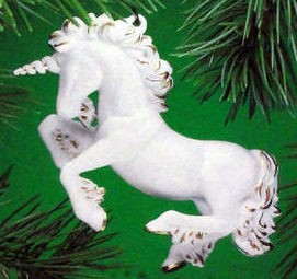 1983 Unicorn Hallmark Keepsake Ornament QX4267