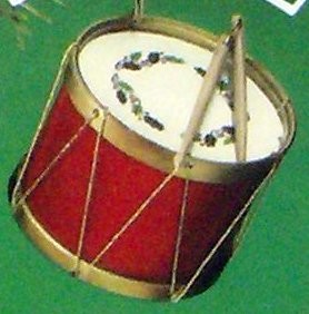 1986 Favorite Tin Drum Hallmark Keepsake Ornament QX5143