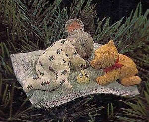 1994 Grandchild's First Christmas Hallmark Keepsake Ornament QX5676