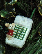 1994 Holiday Hello Recordable  Hallmark Keepsake Ornament 2495QXR611-6