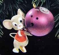 1996 Bowl Em Over Hallmark Keepsake Ornament QX6014