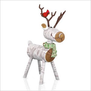 2015 Rustic Reindeer Hallmark Keepsake Ornament QGO1617