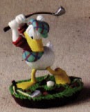 1998 Practice Swing Donald Duck Spring/Easter Hallmark Ornament at Ornament Mall