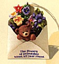 1999 Friendly Delivery Mary's Bears Spring/Easter Hallmark Ornament at Ornament Mall