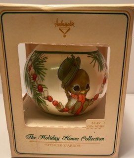 1979 Ambassador Spencer Sparrow (SDB) Hallmark Keepsake Ornament QX24G-2