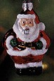 2000 Lil' Santa (Traditional) *Blown Glass Hallmark Keepsake Ornament QBG4354
