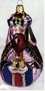 1998 Gold King *Blown Glass Hallmark Keepsake Ornament QBG6836-2