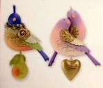 2013 Twelve Days of Christmas Partridge and Turtle Doves CATCH UP PACK Hallmark Keepsake Ornament QX9222