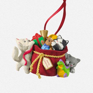 2013 Mischievous Kittens 15th Anniversary *Club  Hallmark Keepsake Ornament 2013Club3