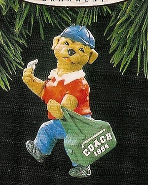 1994 Coach Hallmark Keepsake Ornament 795QX5933