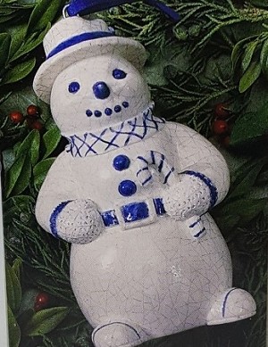 1994 Dapper Snowman (DB) Hallmark Keepsake Ornament QK1053