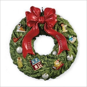 2011 Wreath of Memories *KOC Event Exclusive Hallmark Keepsake Ornament 2011EventWreath