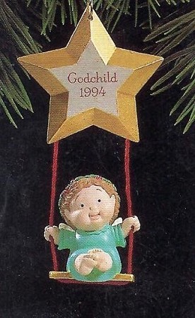 1994 Godchild Hallmark Keepsake Ornament 895QX4445-3