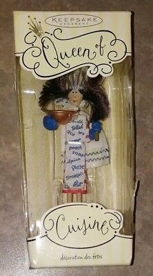 2004 Queen Of Cuisine Wire Hair Hallmark Keepsake Ornament 1295QP1831
