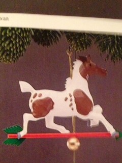 1989 Horse Weathervane Hallmark Keepsake Ornament QX4632