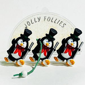 1987 Jolly Follies Penguins Hallmark Keepsake Ornament 850QX4669