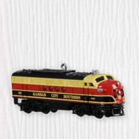 2010 Lionel Trains Kansas City Southern Locomotive Ltd. Qty. Hallmark Keepsake Ornament 2010Ltd14