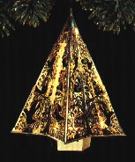 1988 Radiant Tree Brass *Magic Hallmark Keepsake Ornament QLX7121