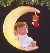 1988 Moonlit Nap *Magic (SDB) Hallmark Keepsake Ornament QLX7134-2