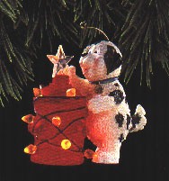 1993 Dog's Best Friend *Magic Hallmark Keepsake Ornament QLX7172