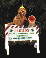 1992 Under Construction *Magic Hallmark Keepsake Ornament QLX7324