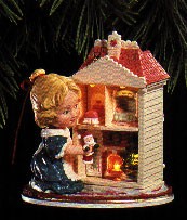 1993 Dollhouse Dreams *Magic Hallmark Keepsake Ornament QLX7372