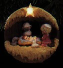 1994 Away in a Manger *Magic Hallmark Keepsake Ornament QLX7383