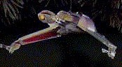 1994 Star Trek Klingon Bird Of Prey *Magic  Hallmark Keepsake Ornament QLX7386-2