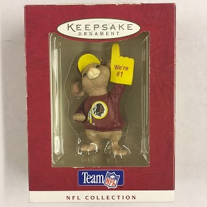 1996 NFL: Washington Redskins Hallmark Keepsake Ornament QSR6514