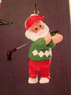1989 On The Links Golf Hallmark Keepsake Ornament QX4192
