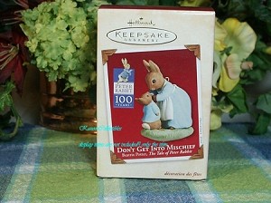2000 Off to Neverland Peter Pan Hallmark Keepsake Ornament QXD4004