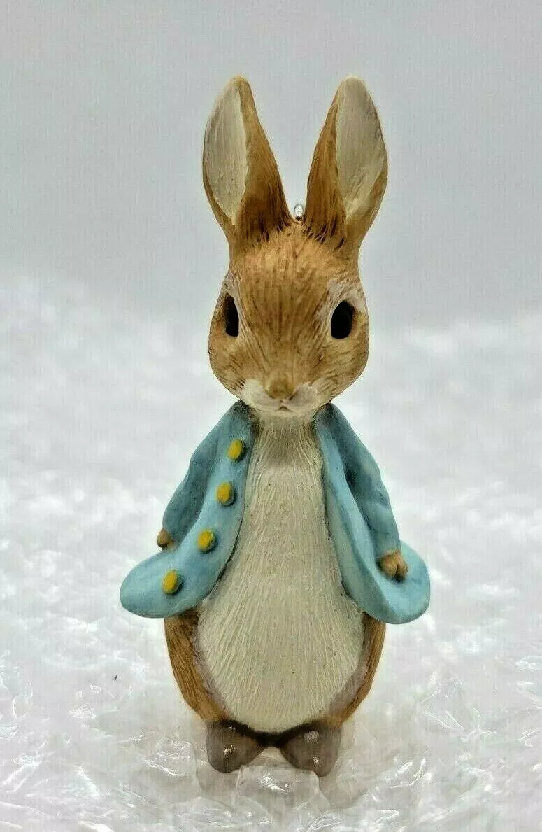 1996 Beatrix Potter 1st Peter Rabbit Spring/Easter Hallmark Ornament at Ornament Mall