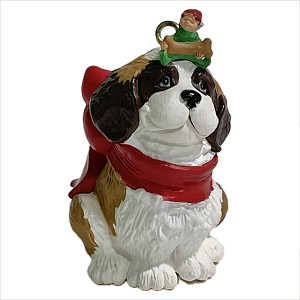 1986 Puppy's Best Friend Hallmark Keepsake Ornament 650QX4203
