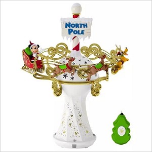 2017 Disney Tree Topper Oh, What Fun *Magic Cord Hallmark Keepsake Ornament QFM6272