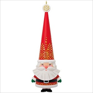 2017 Jolly Santa Hallmark Keepsake Ornament QGO1765