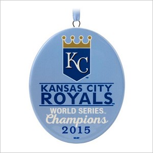 2015 Kansas City Royals World Series Hallmark Keepsake Ornament QHE1501