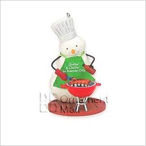 2013 Grillin & Chillin in KC *KC Exclusive Hallmark Keepsake Ornament QHG1202