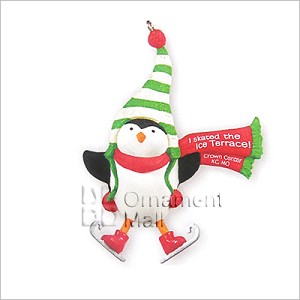 2013 Ice Terrace Penguin *KC Exclusive Hallmark Keepsake Ornament QHG1242