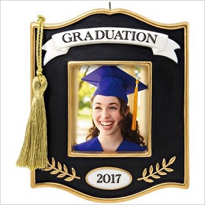 2017 Graduation Photo Holder Hallmark Keepsake Ornament QHX1055