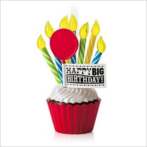 2015 Happy BIG Birthday Hallmark Keepsake Ornament QHX1197