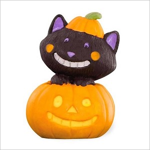 2015 Happy Black Cat *Merry Miniature Hallmark Keepsake Ornament QMM7109