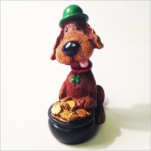 2016 St. Patrick's Dog *Merry Miniature Hallmark Keepsake Ornament QMM7129