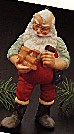 1986 On The Right Track Santa  Hallmark Keepsake Ornament QSP4201