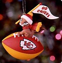 1999 NFL: Kansas City Chiefs Hallmark Keepsake Ornament QSR5197