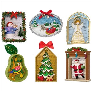 2018 Songs of the Season set/6 *Club Hallmark Keepsake Ornament QXC5300