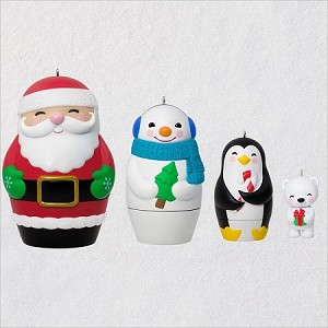 2018 Nesting Doll Surprise Mystery Box NO BEAR *Club Hallmark Keepsake Ornament QXC5312