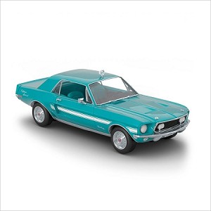 2018 Classic American Cars Complement 1968 Ford Mustang California Special *Ltd. Qty. Hallmark Keepsake Ornament QXE3173